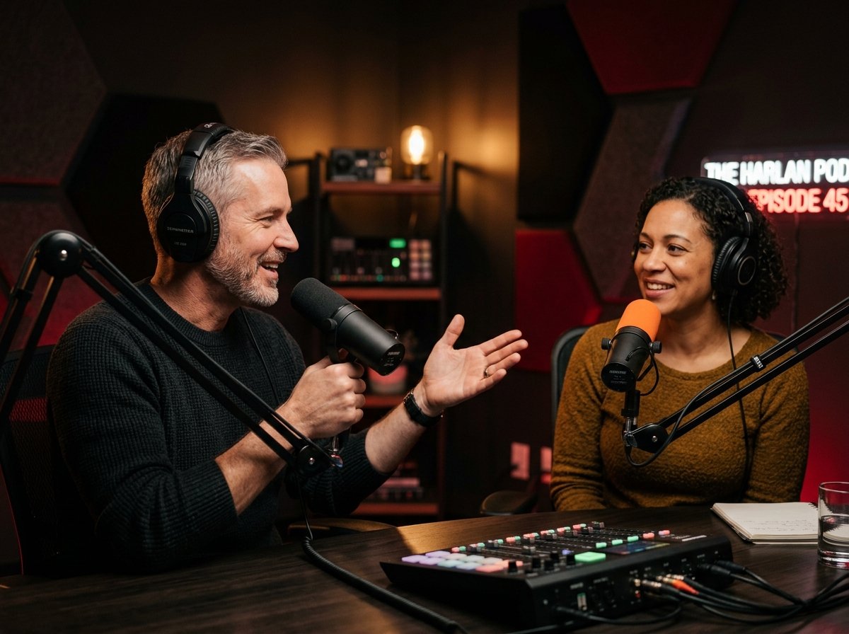 Dr. Mitch Harlan with Featured Guest